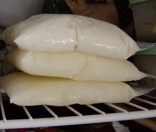 冷凍牛奶