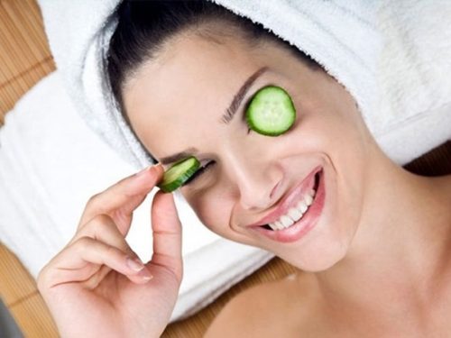 小黃瓜敷眼