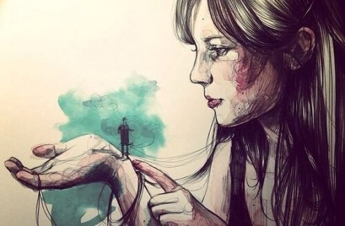 女人掌心上的男人