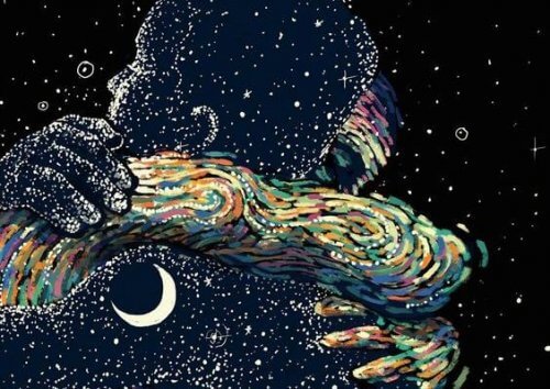 星空擁抱