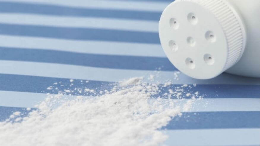 香水和嬰兒爽身粉