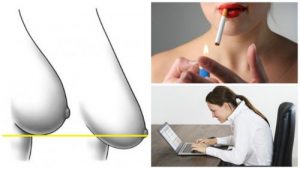 七種造成乳房下垂的不良習慣