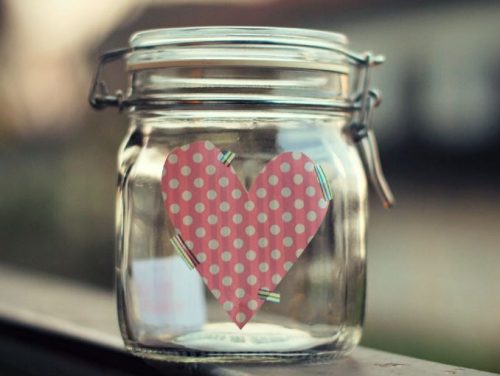 瓶中的心