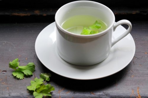 香菜茶