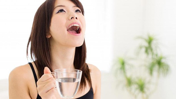 鹽水漱口