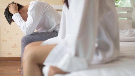 男人罹患勃起功能障礙