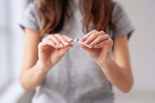 女人決定戒菸
